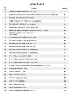 This is 8500+ Pharmacist Exams